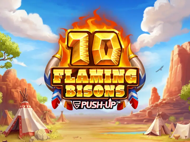 Imagem do jogo 10 Flaming Bisons - Destaque na 6566bet