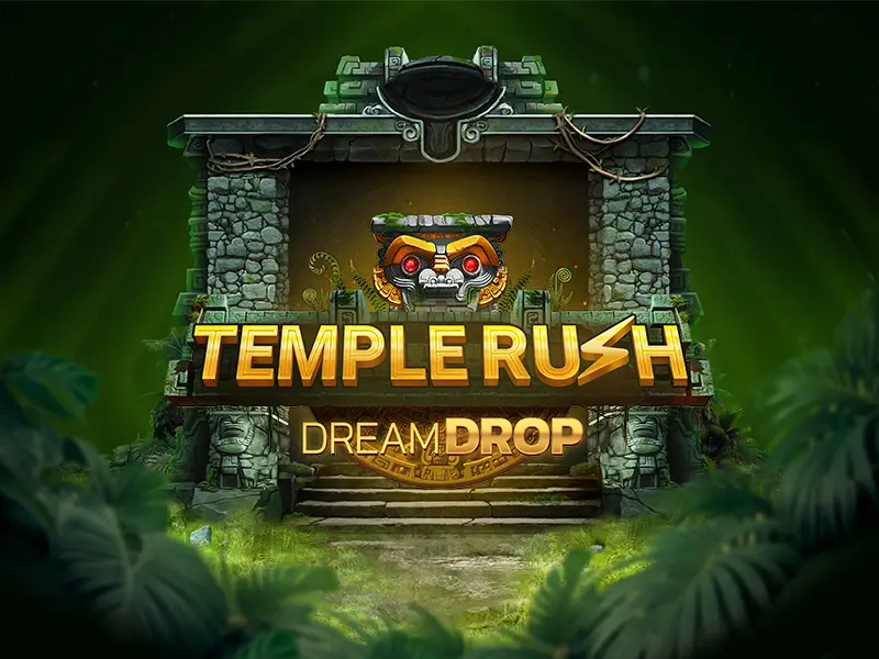 Temple Rush Dream Drop - Aventura em templos antigos com jackpot progressivo Dream Drop